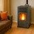 Pellet stove Mytherm Angela TA 30 grey, 30kW Pellet stove Mytherm Angela TA 30 grey, 30kW