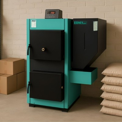 Pellet boiler / Pellet furnace Mavil Primus 25, 29kW - Pellet Boilers / Pellet Furnaces