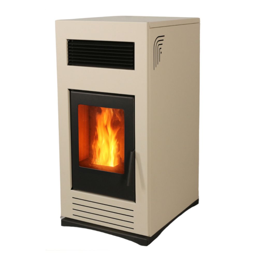 Pellet stove Mytherm Angela TA 10 PRO beige, 10kW | Direct Vent Pellet Stoves | Pellet Stoves |