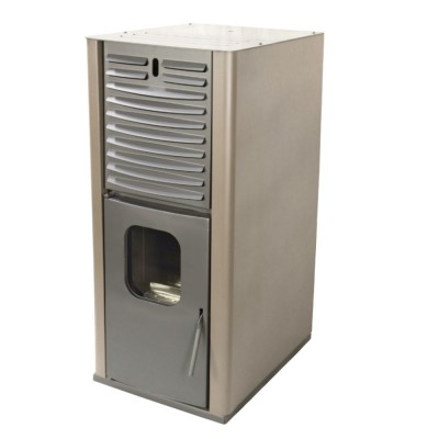 Pellet stove with back boiler Mytherm IOLI TSA 21 beige, with fan, 23.5kW - Pellet Stoves With Back Boiler