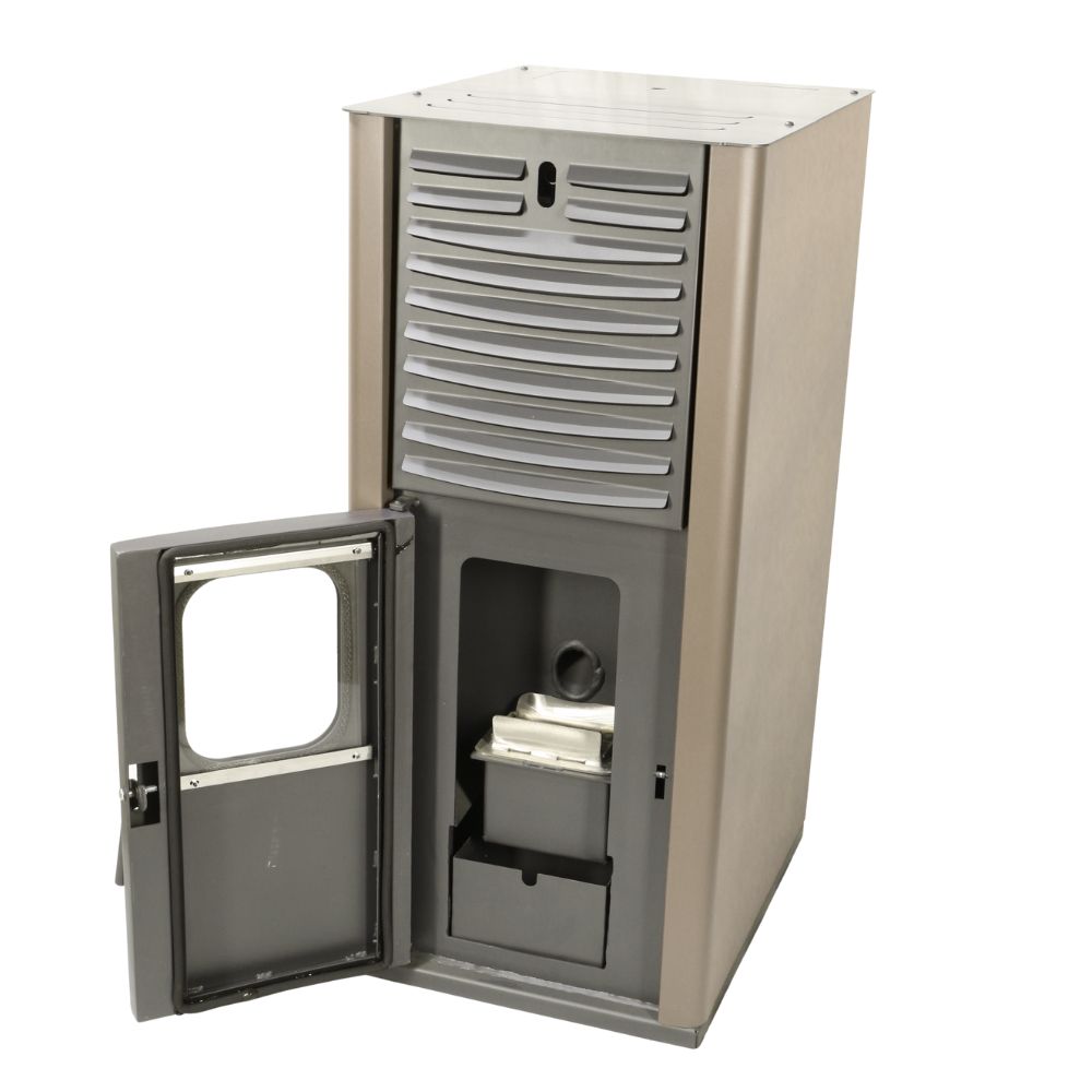 Pellet stove with back boiler Mytherm IOLI TSA 21 beige, with fan, 23.5kW | Pellet Stoves With Back Boiler | Pellet Stoves |
