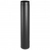 Black steel flue pipe PARKANEX, Straight, Length 1m, Ø150, Thickness 2 mm