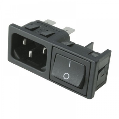 Male power supply plug for pellet stove AC IEC C13 with ON-OFF switch - Product Comparison