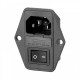 Power switch with fuse for pellet stoves | Electronics for Pellet Stoves | Pellet Stove Parts |