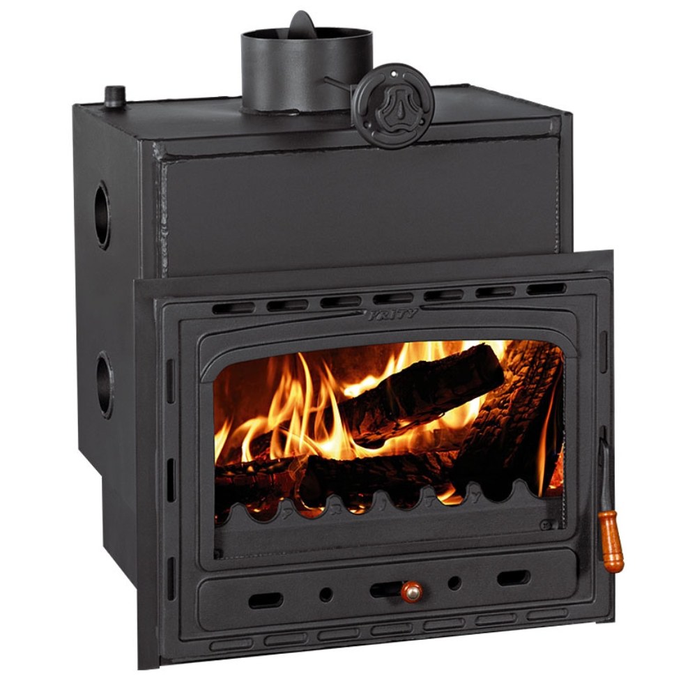 Wood Burning Fireplace with Back Boiler Prity C W18, 23.5kw | Fireplaces with Back Boiler | Fireplaces |