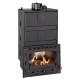 Wood Burning Fireplace with Back Boiler Prity C W35, 40kw | Fireplaces with Back Boiler | Fireplaces |