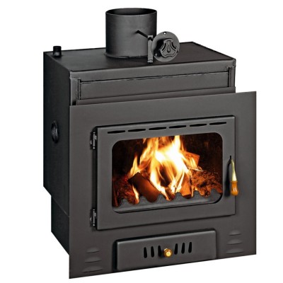 Wood Burning Fireplace with Back Boiler Prity M W18, 23.5kw - Wood