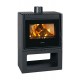 Wood burning stove Prity PM TV 13kW, Log | Wood Burning Stoves | Stoves |