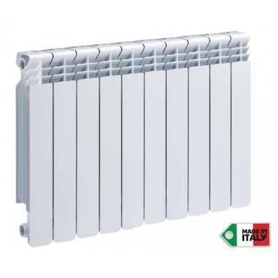 Aluminium radiator Helyos H500, 10 sections - Aluminium Radiators