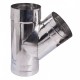 Chimney tee with cap 135°, Stainless steel AISI 304, Ф250 | Flue | Chimney |