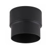 Flue adaptor PARKANEX, Steel, Black, Ø120-130, Thickness 2 mm
