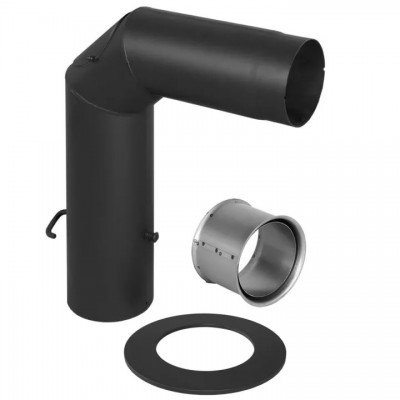 Flue kit PARKANEX (Standard), Steel Ø130, Thickness 2 mm - Chimney