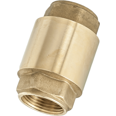 Spring-loaded check valve with metal disc Hydro - brass - 0404884 - Size (inch): 1" - Product Comparison