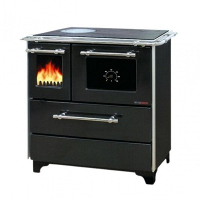 Wood burning cooker Alfa Plam Donna 70 Anthracite Right, 5kW - Product Comparison