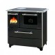 Wood burning cooker Alfa Plam Donna 70 Anthracite Right, 5kW | Cookers |  |