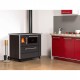 Wood burning cooker Alfa Plam Donna 90 Anthracite, 5kW | Cookers |  |