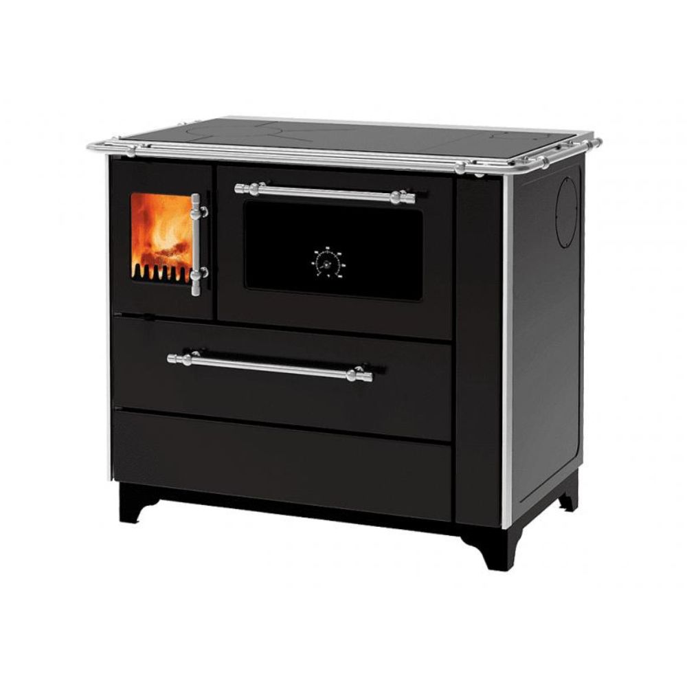 Wood burning cooker Alfa Plam Donna 90 Anthracite, 5kW | Cookers |  |