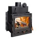 Wood Burning Fireplace Prity 2CM, 13.5kW | Modern Fireplaces | Wood Burning Fireplaces |