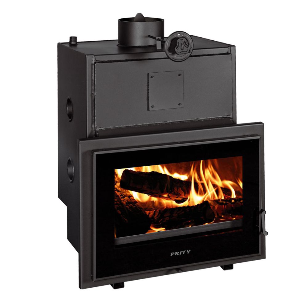 Wood Burning Fireplace Prity With Back Boiler P W28 TV, 28.2kw | Back Boiler Fireplaces | Wood Burning Fireplaces |