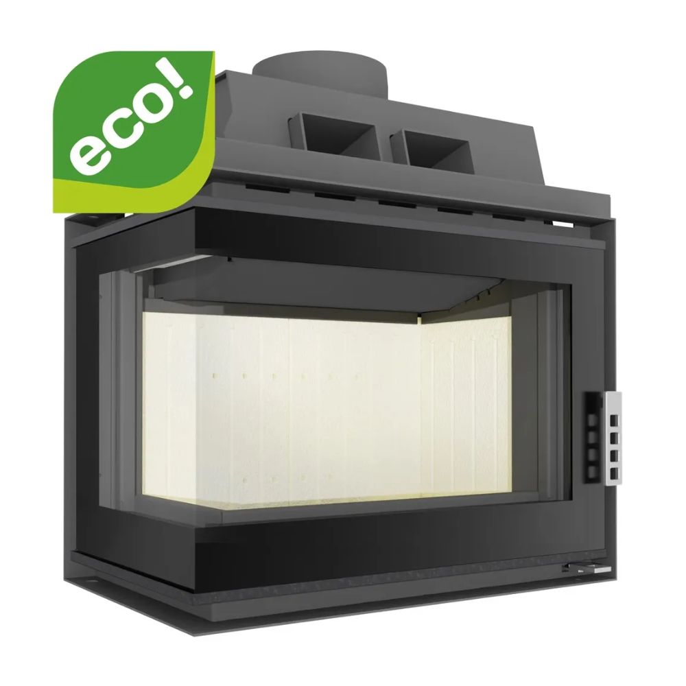 Wood Burning Fireplace  UNIFLAM 600 DURO S with air supply, left side, 11kW | Wood Burning Fireplace Inserts | Wood Burning Fireplaces |