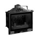 Wood Burning Fireplace UNIFLAM 600 PLUS ECO with damper and air supply, 8kW | Cast Iron Fireplaces | Wood Burning Fireplaces |