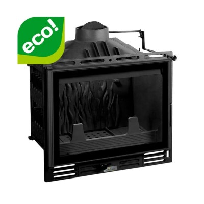 Wood Burning Fireplace UNIFLAM 600 PLUS ECO with damper, 8kW - Wood Burning Fireplaces