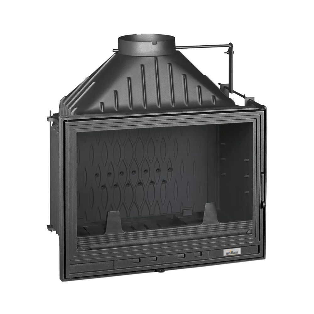 Wood Burning Fireplace UNIFLAM 700 OPTIMA ECO with damper and air supply, 12kW | Wood Burning Fireplace Inserts | Wood Burning Fireplaces |