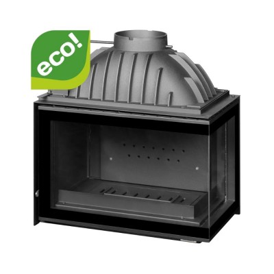 Wood Burning Fireplace UNIFLAM 700 PLUS ECO with damper, right side, 9kW - Wood Burning Fireplaces