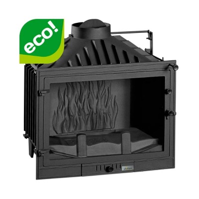 Wood Burning Fireplace UNIFLAM 700 STANDARD ECO with damper, 10kW - Wood Burning Fireplaces
