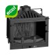 Wood Burning Fireplace UNIFLAM 700 STANDARD ECO with damper, 10kW | Cast Iron Fireplaces | Wood Burning Fireplaces |