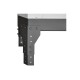 Wood Burning Fireplace UNIFLAM 860 EVO PBS with air ducts and air supply, bent glass, right side, 15kW | Modern Fireplaces | Wood Burning Fireplaces |