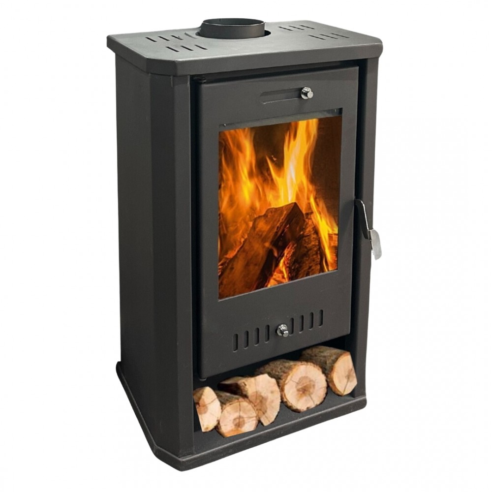 Wood burning stove Balkan Energy Bianca, 8.5kW | Wood Burning Stoves With Oven | Stoves |