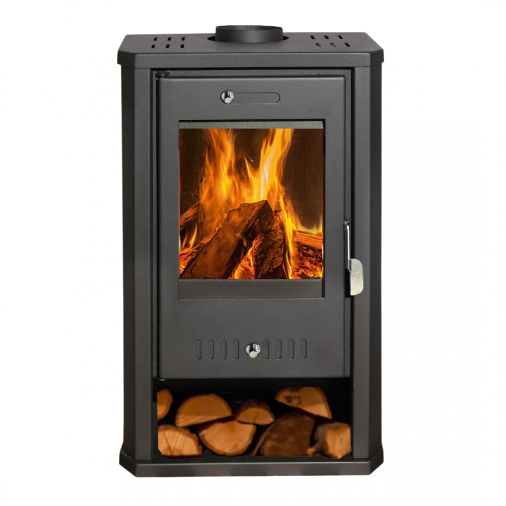 Wood burning stove Balkan Energy Bianca, 8.5kW | Wood Burning Stoves With Oven | Stoves |