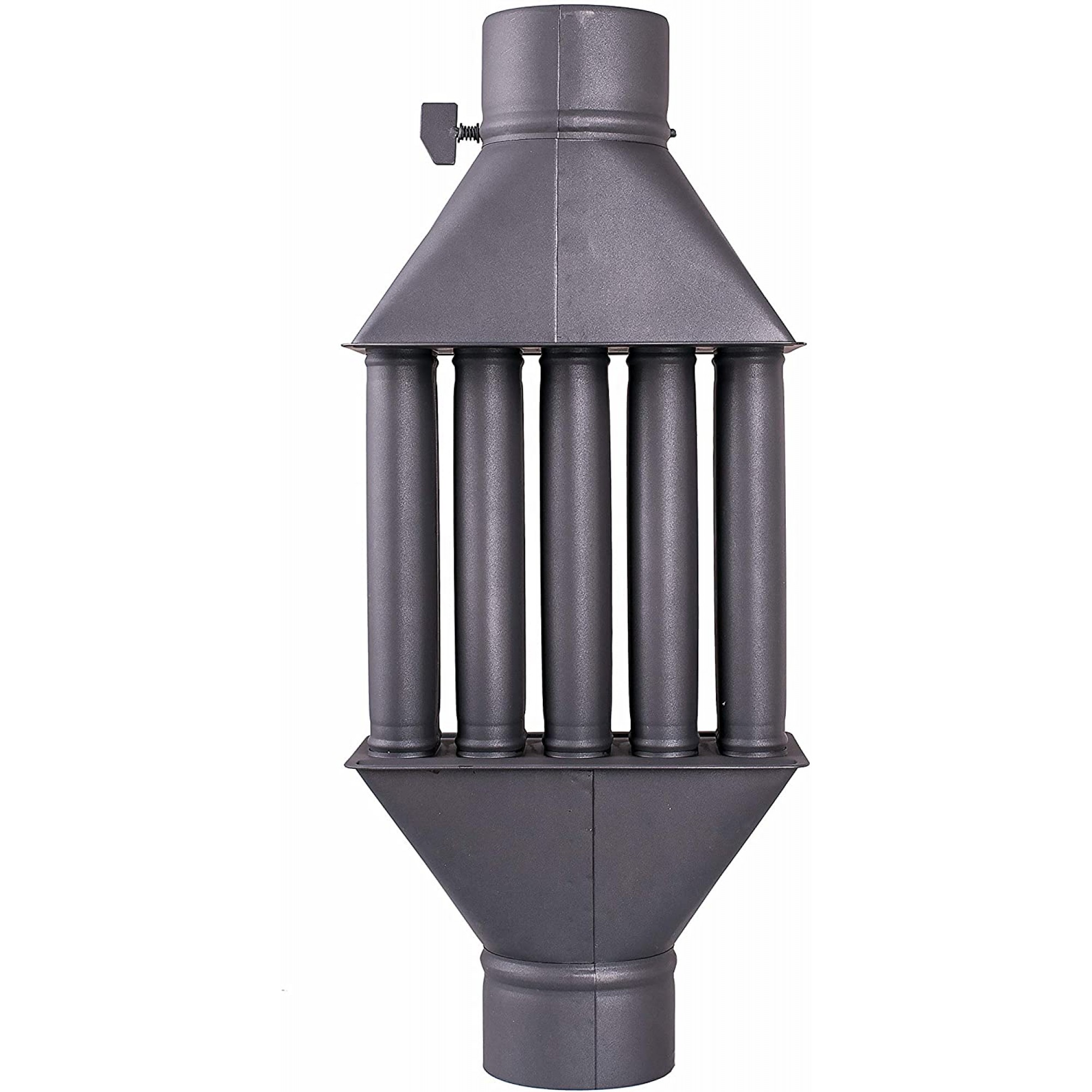 ᐉ Wood burning stove chimney heat exchanger, Diameter 130mm Top