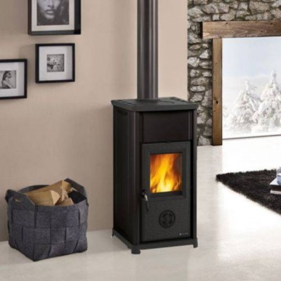 Italian wood burning stove La Nordica Tea black, 6.6kW - Product Comparison