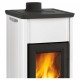 Italian wood burning stove La Nordica Tea white, 6.6kW |  |  |