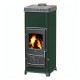 Wood burning stove Plamen Dora 10N green, 7.2kW, Log | Cast Iron Wood Burning Stoves | Wood Burning Stoves |