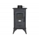 Wood burning stove Verso C, 7.5kW | Wood Burning Stoves | Stoves |