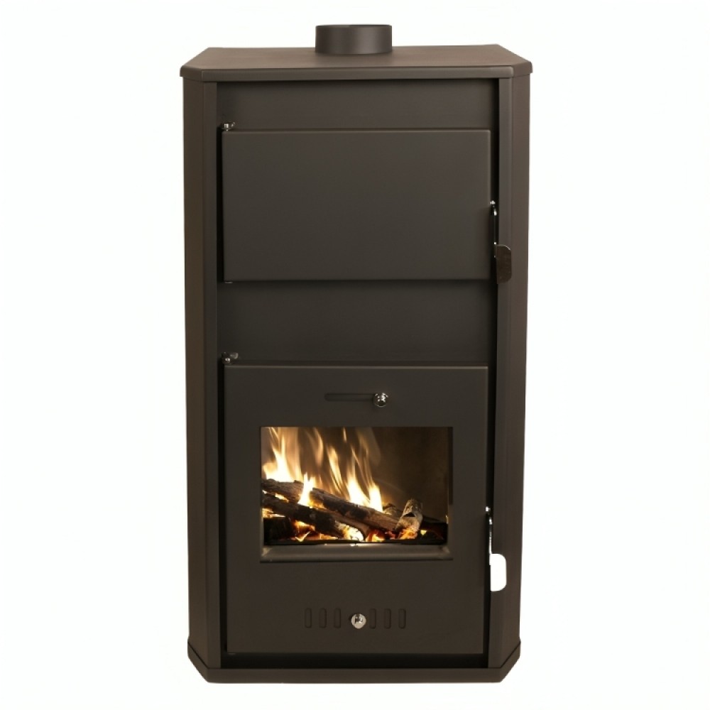 Wood burning stove with back boiler Balkan Energy Bellarosa, 29.16 - 34.10kW | Multi Fuel Stoves With Back Boiler | Stoves |