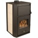 Wood burning stove with back boiler Balkan Energy Viviana, 22.43 - 26.23kW | Multi Fuel Stoves With Back Boiler | Stoves |