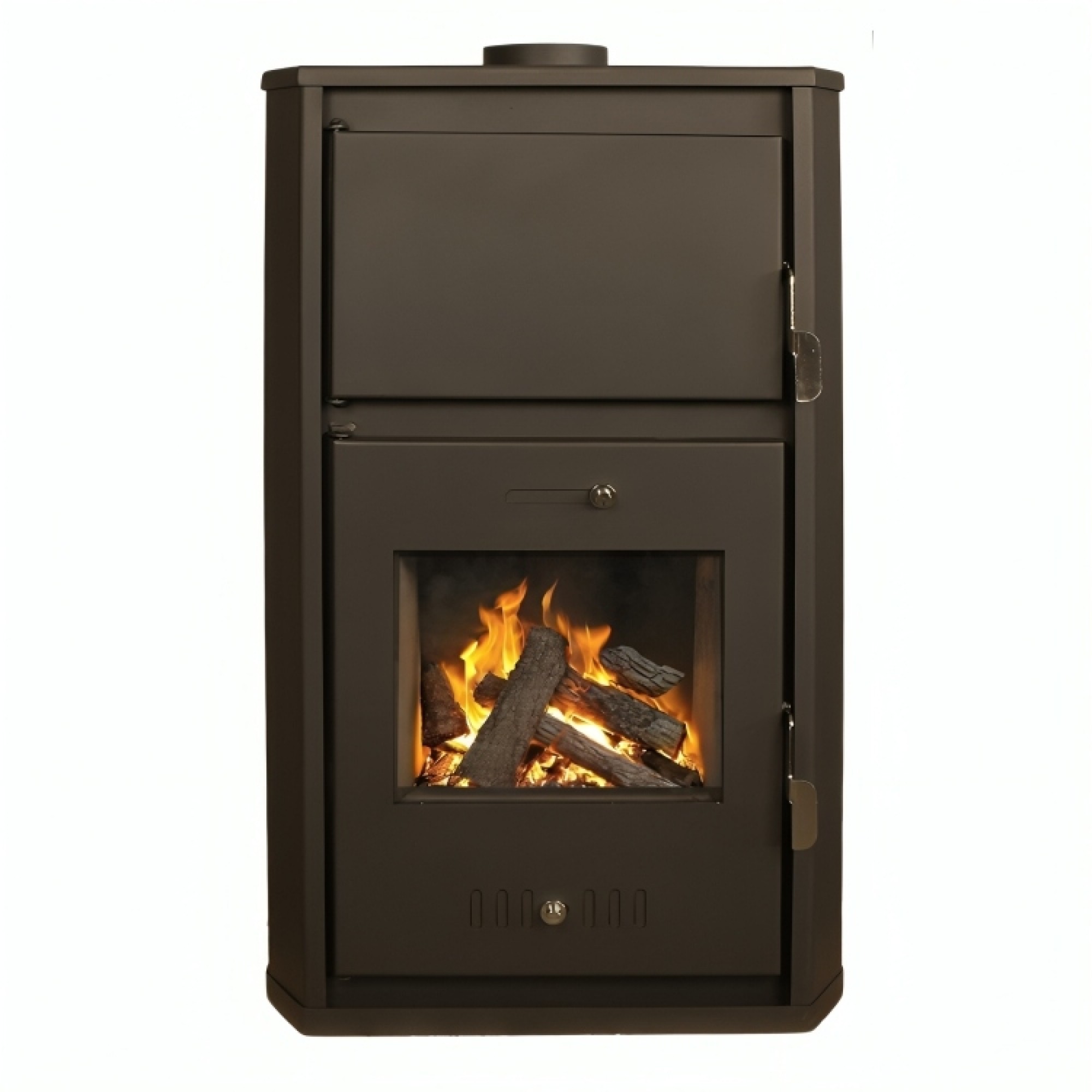 ᐉ Wood burning stove with back boiler Balkan Energy Viviana, 22.43 26