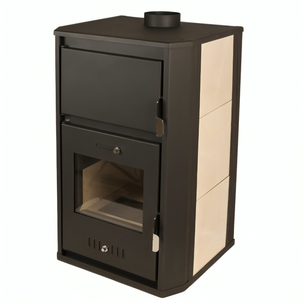 Wood burning stove with back boiler Balkan Energy Viviana, 22.43 - 26.23kW | Multi Fuel Stoves With Back Boiler | Stoves |