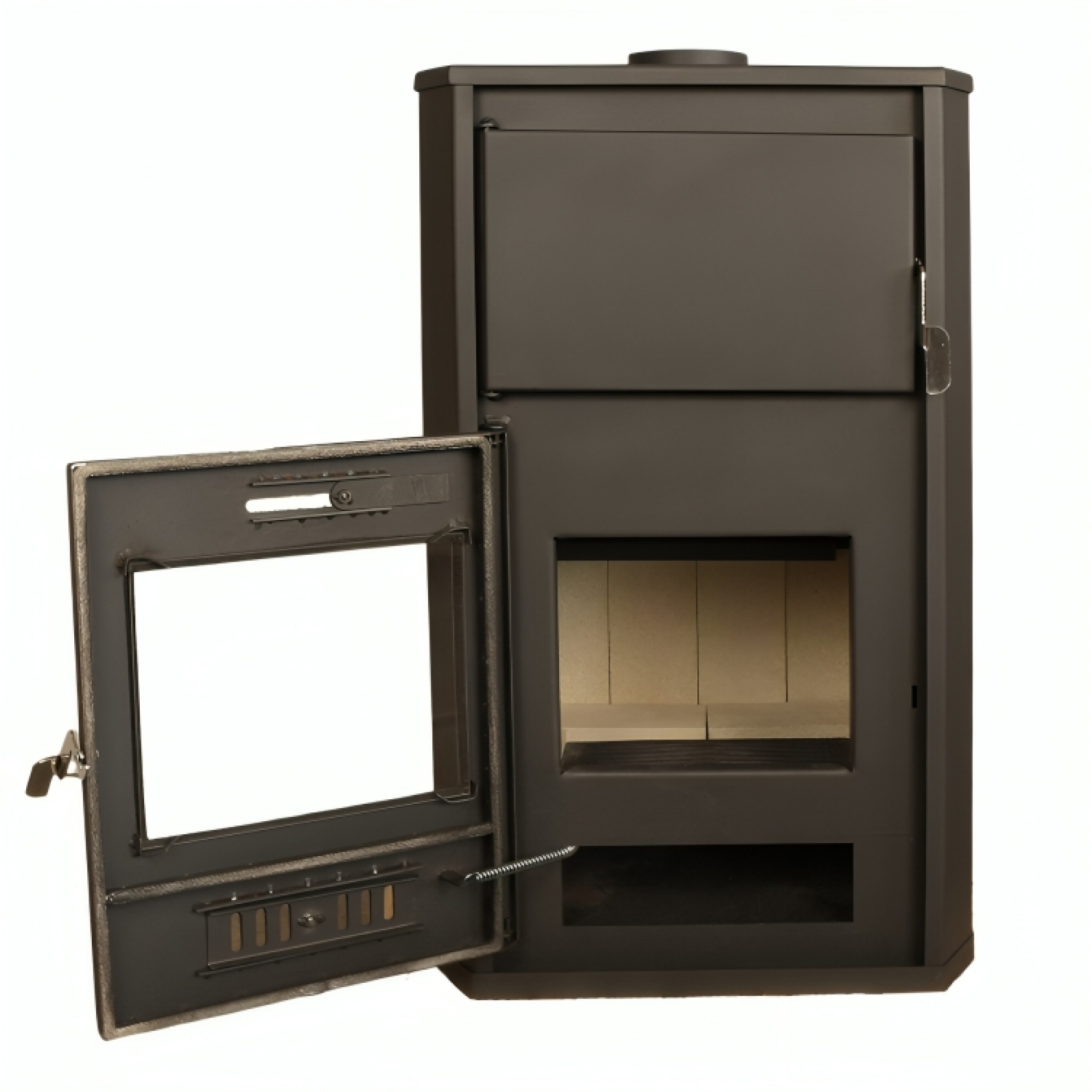 ᐉ Wood burning stove with back boiler Balkan Energy Viviana, 22.43 26