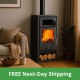 Wood burning stove with oven Balkan Energy Troy, 7.8kW | Wood Burning Stoves | Stoves |
