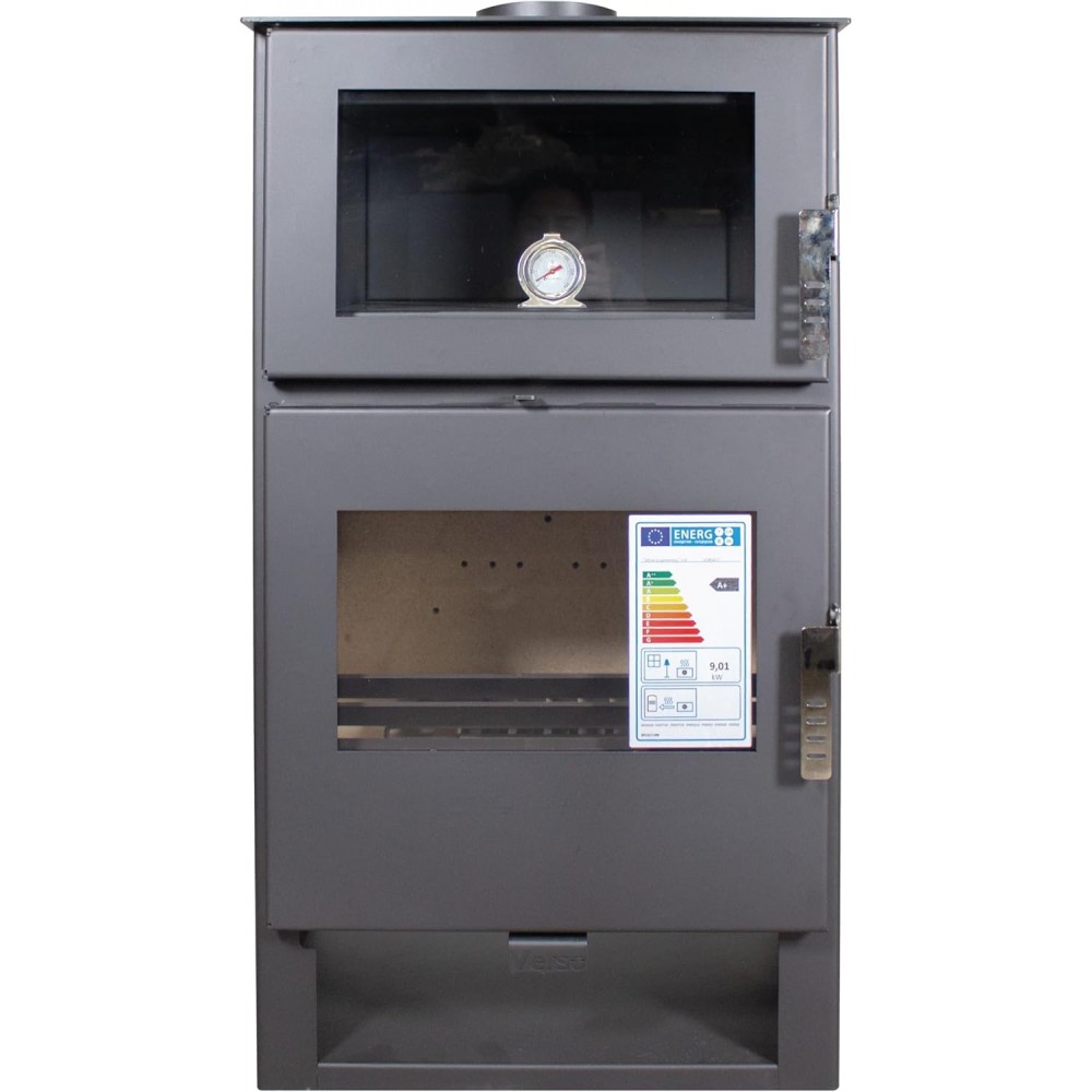 Wood burning stove with oven Verso F, 9 kW | Wood Burning Stoves | Stoves |