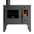 Wood cooker stove Prometey Retro Eco with left flue, 7kW