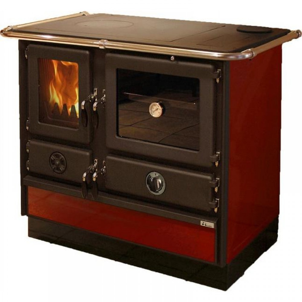 Wood cooker stove with back boiler MBS Thermo MAGNUM Right, 17kW | Wood Cooker Stoves |  |