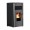 Direct vent pellet stove Alfa Plam Luca Black, 8kW