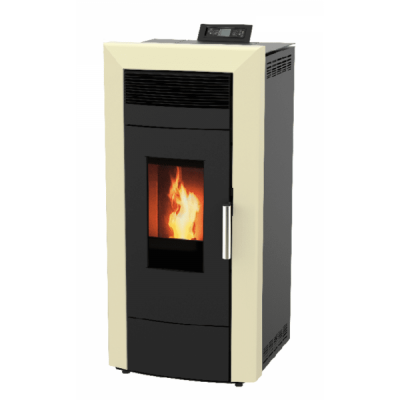 Pellet boiler stove Alfa Plam Commo Ivory, 22.5kW - Alfa-Plam