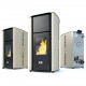 Pellet boiler stove Eco Spar Auriga Ivory, 25kW | Pellet Stoves With Back Boiler | Pellet Stoves |